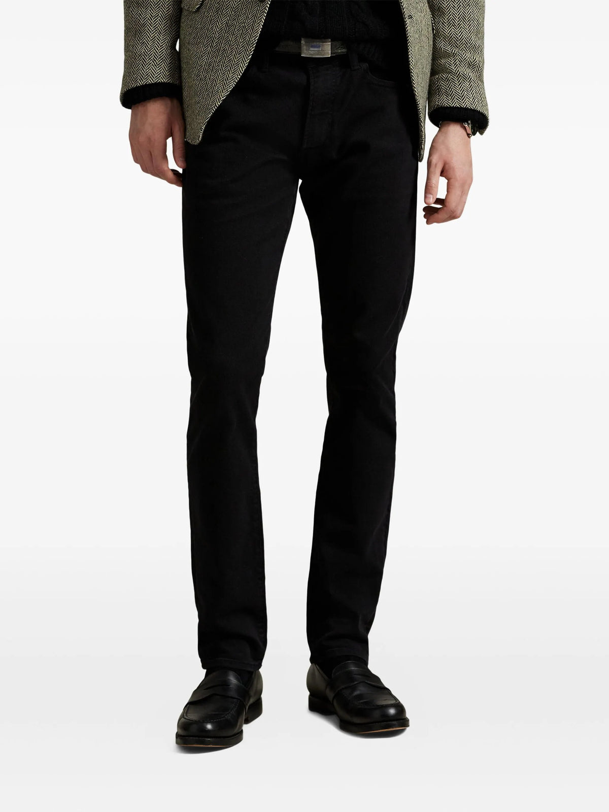 RALPH LAUREN Sullivan Full Length Slim Jeans Black
